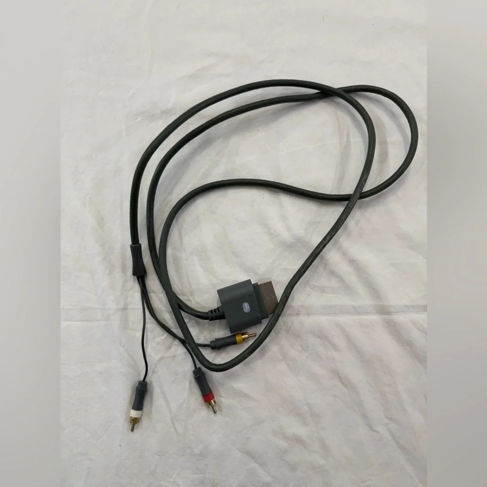 OEM Genuine Microsoft Xbox 360 Console Component HD AV Cable HDTV Untested